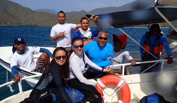 Culminó el curso SAMP de monitoreo de corales en el Parque Tayrona.