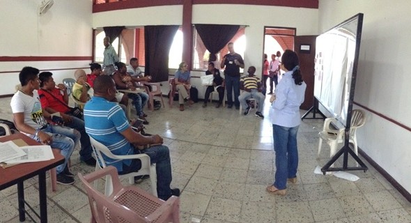 Taller de sensibilización para los actores locales comunitarios en el marco de Mesa Local Pacífico Oeste del SIDAP Valle del Cauca, SIRAP Pacífico.